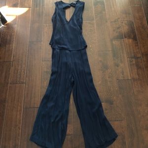 Madewell open back jumpsuit